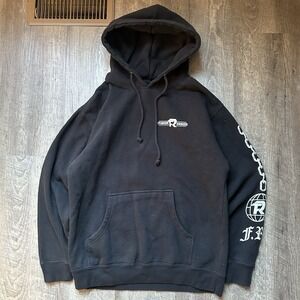 Fuerza Regida Hoodie Mens Medium Black Otra Peda Tour Sweatshirt Pullover + Read